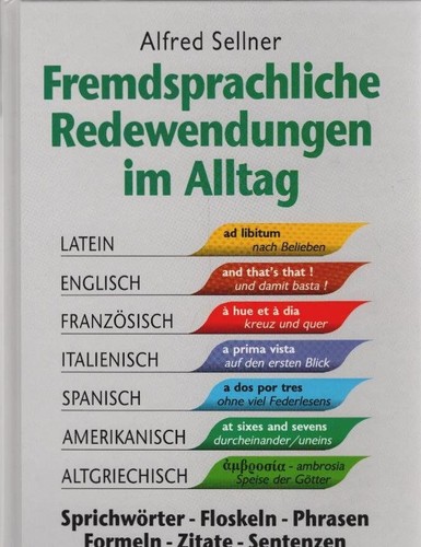 Fremdsprachliche redewendungen - fremdsprachliche,
