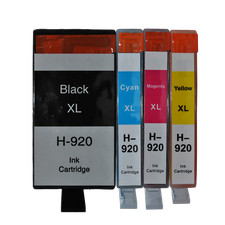 4 Druckerpatronen für HP