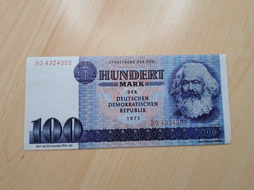 Ddr 100 mark - ddr, 1975