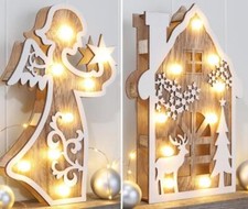 Led holz silhouette beleuchtet - holz-silhouette,