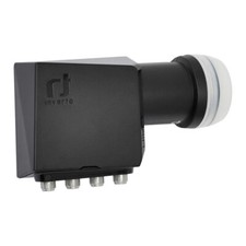 LNB Quad Inverto Black Ultra IDLB QUDL40 Ultra OPP HDTV High Gain 72dB Profi LNC