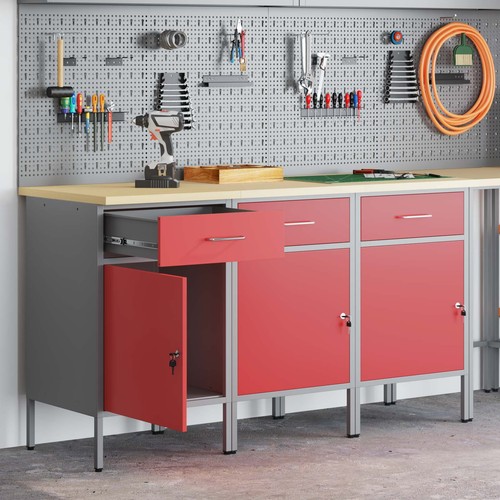 Werkbank mit speicher - werkbank,
