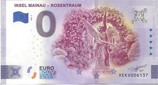 0 Euro Schein Insel Mainau -