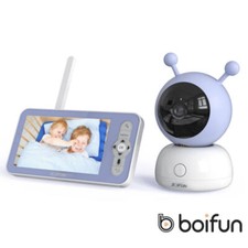 BOIFUN Babyphone mit Kamera 1080P/2K 5 Zoll WiFi Video Babyphone PTZ 355° VOX
