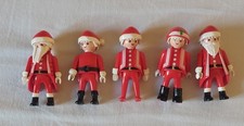 Playmobil 5 verschiedene Weihnachtsmänner gut Erhalten Ohne OVP siehe Fotos güns