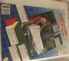 Wehncke Gartenmöbel Schutzhülle Transparent Kunststoff Outdoor Schutz Plane