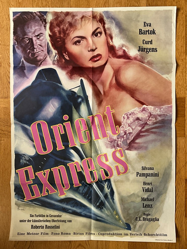 Orient express kinoplakat - orient, (kinoplakat