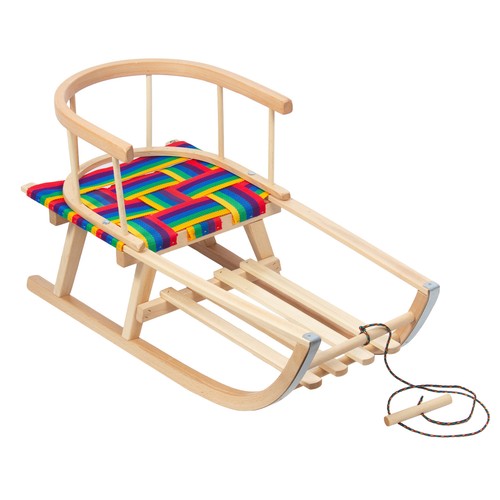 Holzschlitten klassische - holzschlitten,