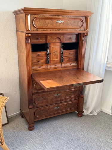 Gründerzeit sekretär schrank - gründerzeit,