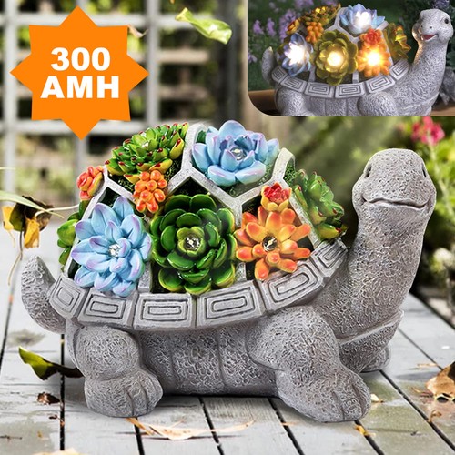 Gartendeko solar schildkröte - solar,