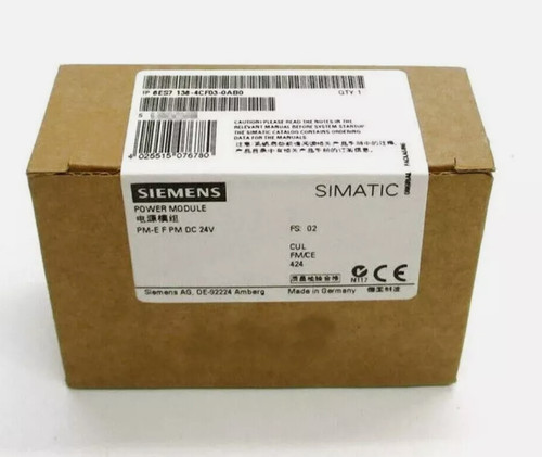 6es7138 4cf03 0ab0 1pcs - 1pcs, neu
