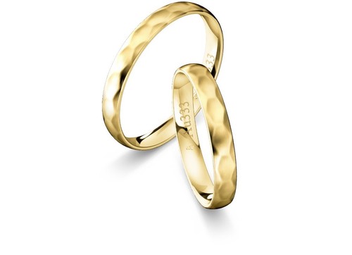 2x333 gold paarpreis eheringe - 2x333,