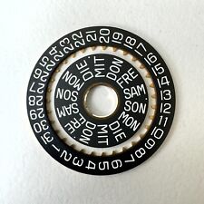 Tagesscheibe und Datumscheibe - Deutsch - ETA Valjoux 7750 - Swiss Made - Disc