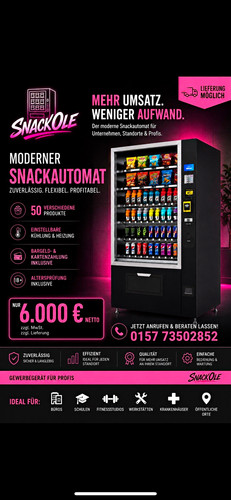 Snackole snackautomat - snackole,