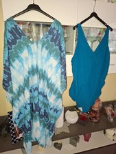 Tolles Badeanzug Set mit passender Strandtunika Gr.50