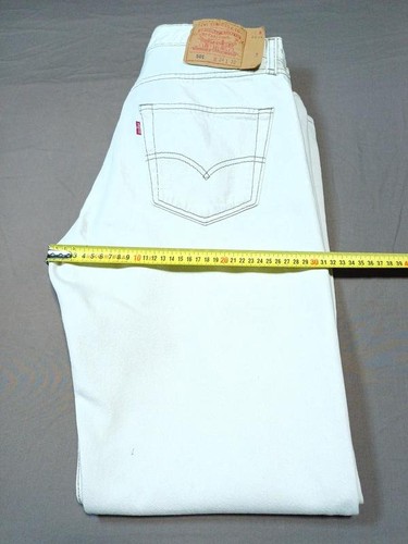 Men levi jeans white denim - men,