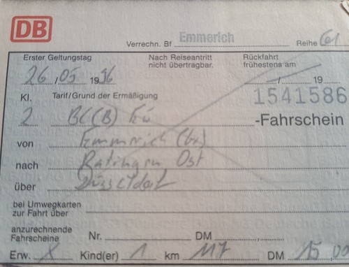 Deutsche bahn handgeschriebene - deutsche,