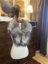Silberfuchs Pelz Fuchs Stola