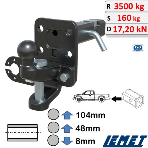 Zoll ahk adapter - 2-zoll, ahk-adapter