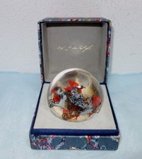 Glas Kunst Kugel Helmut W