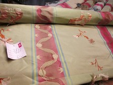 3,50 m bestickte Seide für