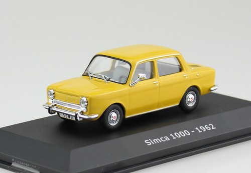 Simca 1000 1962 - gelb, 1:43