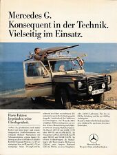 Mercedes-Benz G-Klasse - Reklame Werbeanzeige Original-Werbung 1985 (1)