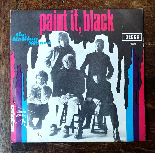 Vinyl rolling stones paint - vinyl,