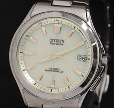 Citizen Attesa Eco-Drive H110-T011331 Funk Solar Herren Edelstahl Uhr