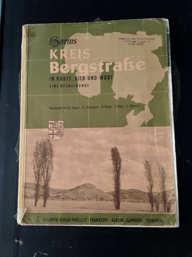 Kreis bergstrasse 1950 harms - 1950,