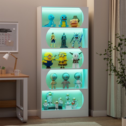 Bücherregal mit led - mit,