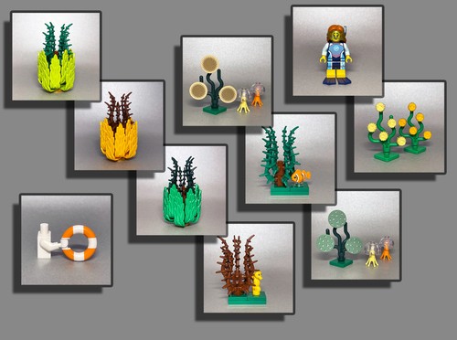 Lego wasserpflanze seegras - lego®,