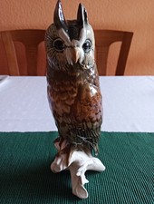 Ens Figur, große Waldohreule 27cm hoch, Top Zustand, 1. Wahl um 1940 - 50,