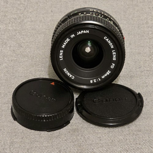 Canon 28mm 8 lens - fd, wide