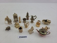 Miniaturdeko Metallobjekte
