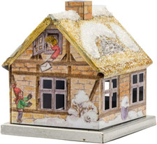 Räucherhaus aus Metall -