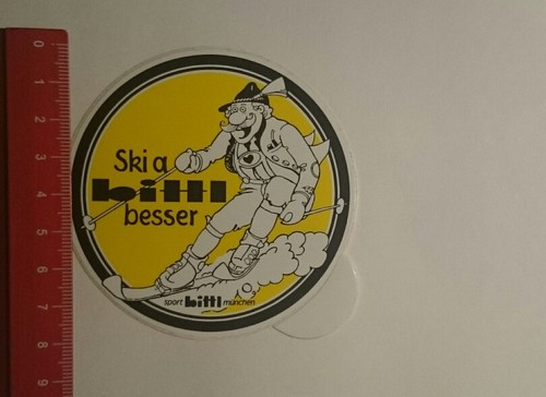Aufkleber sticker ski bittl - aufkleber/sticker:,