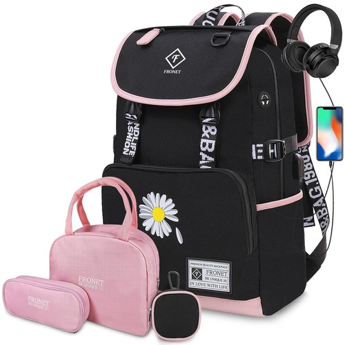 Schulrucksack rosa 1 set - rosa, in
