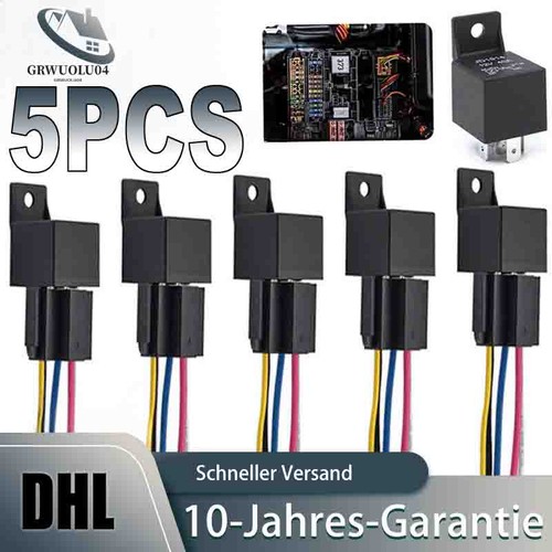 12v 40a kfz schließer - 5x,