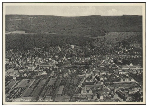 D1645 heidelberg rohrbach - heidelberg, ak