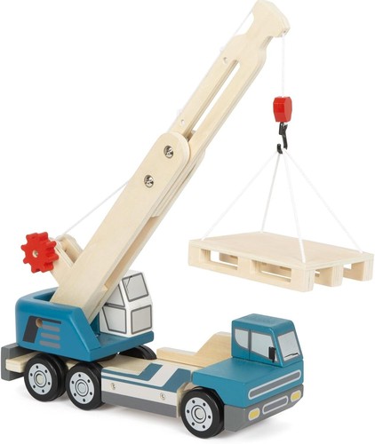 Small foot kranwagen holz - kranwagen,