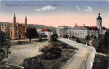 AK Neustrelitz Großherzogliches Schloß Postkarte vor 1945 (D40198)