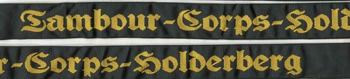 Marine mützenband tambour - mützenband,