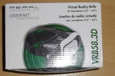 Auvisio Virtual-Reality-Brille für Smartphones 3,5" - 6,0" - Neu