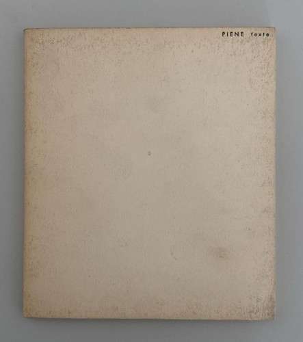 Otto piene texte - otto, 10