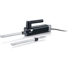 Graef Elektromesser EK 502 mit 2 Messern Schwarz elektrisches Küchenmesser 150 W