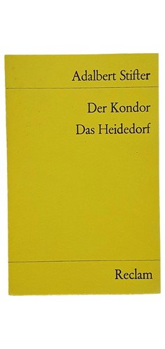 Adalbert stifter der kondor - stifter,