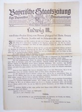 Bayerische Staatszeitung Nr