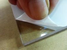 PC Platte 5mm GP 099 klar 1250 mm x 138 mm Polycarbonat Kunststoffglas MAKROLON®