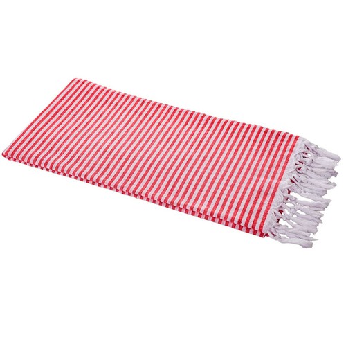 Hamamtuch fouta streifen rot - fouta,